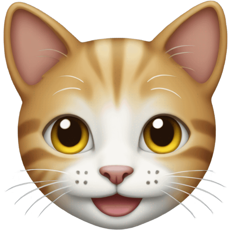 CAT smiling emoji