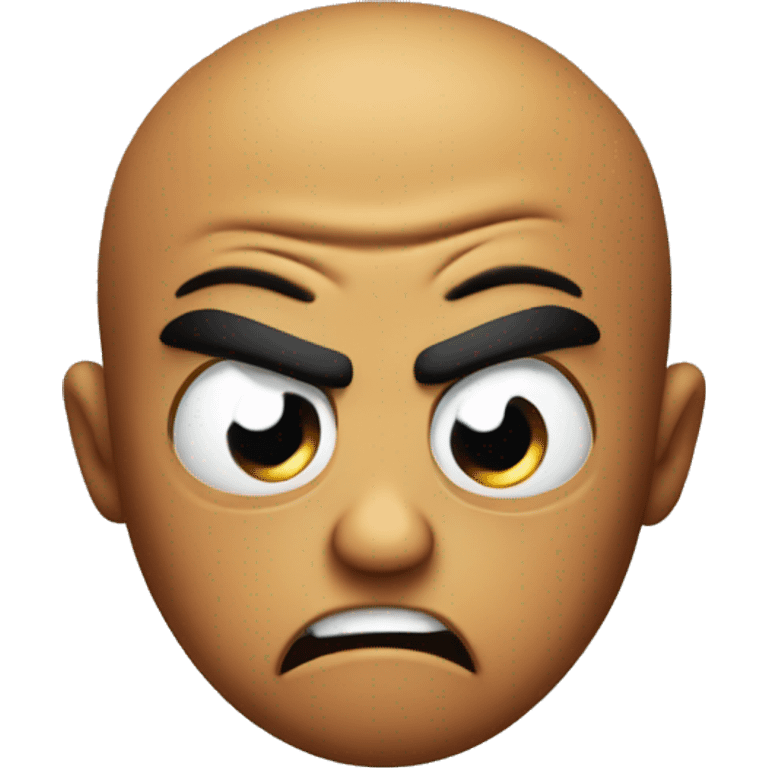 angry emoji looking shocked  emoji