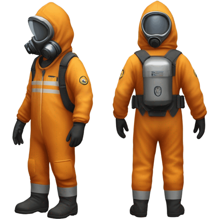 Rust game with hazmat su emoji