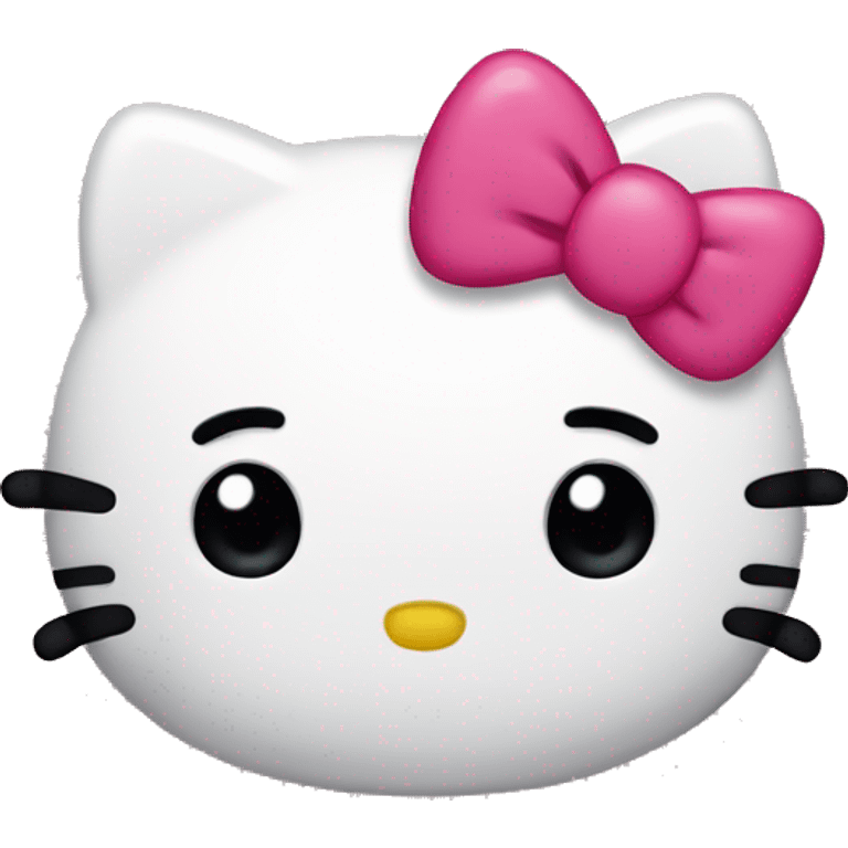 Hello kitty emoji