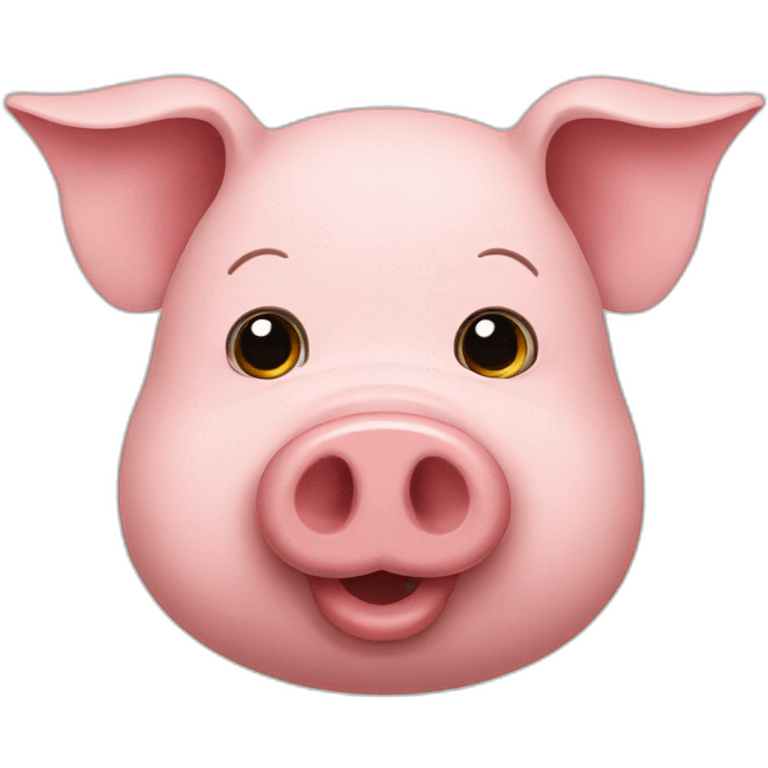 pig with a beard emoji