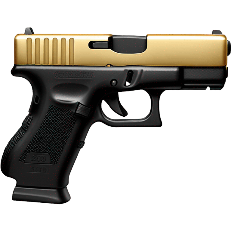 Gold Glock  emoji