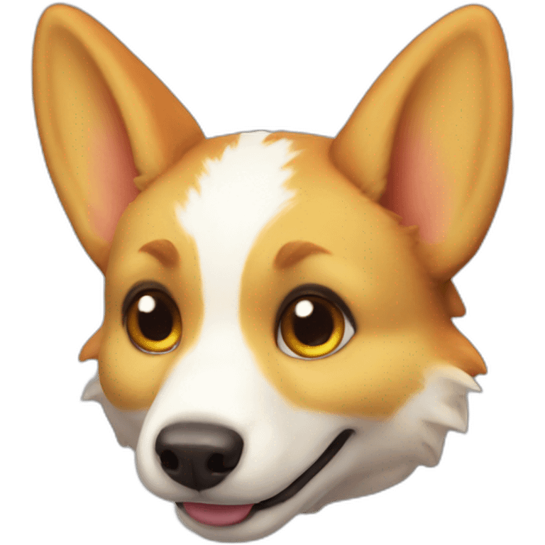 Corgi dragon emoji