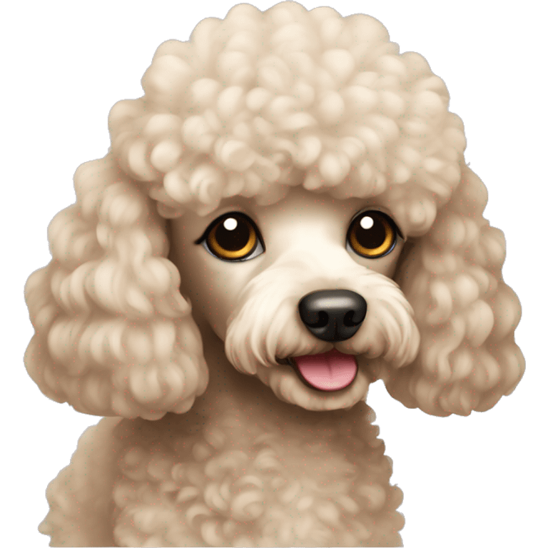 Mini poodle  emoji