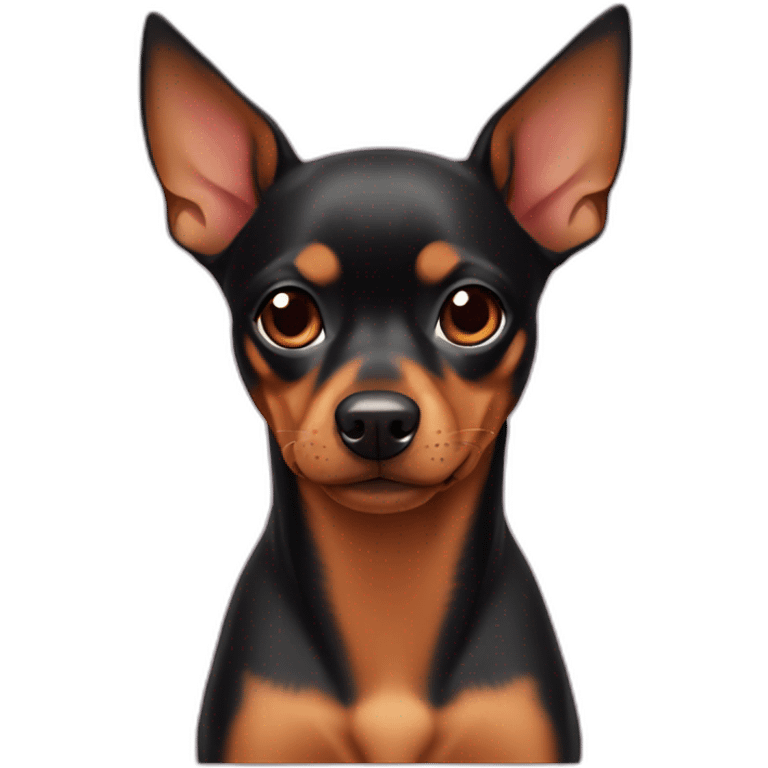 dog-mini-pinscher-pretty emoji