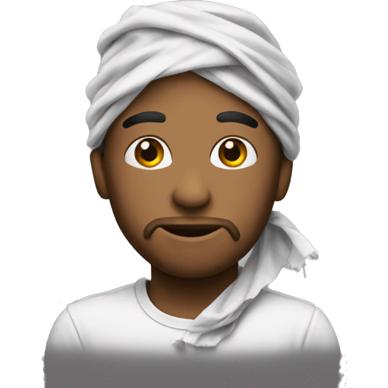 Emoji mit  Bandana emoji