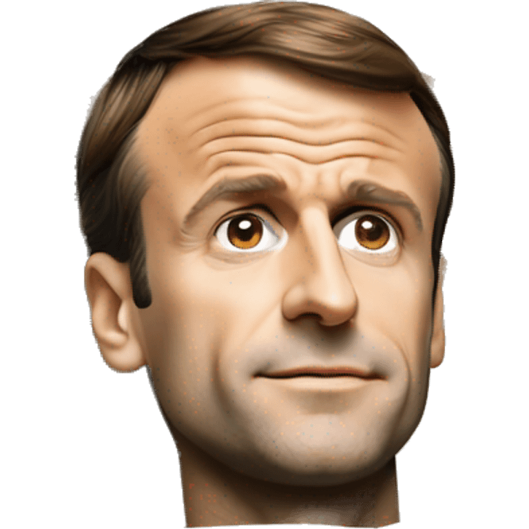 Emmanuel Macron qui dort dans son lit emoji