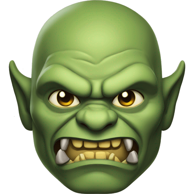 an orc says hello emoji