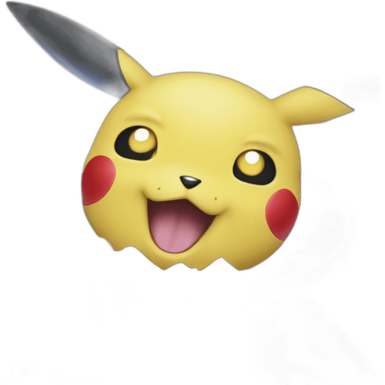 Pikachu sonic emoji