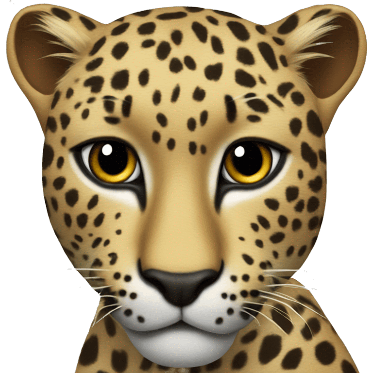 Leopard hart emoji