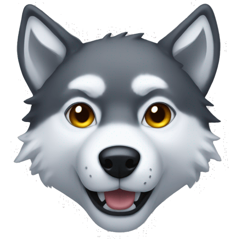 snowman wolf emoji