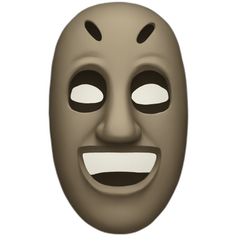 Buskin mask emoji