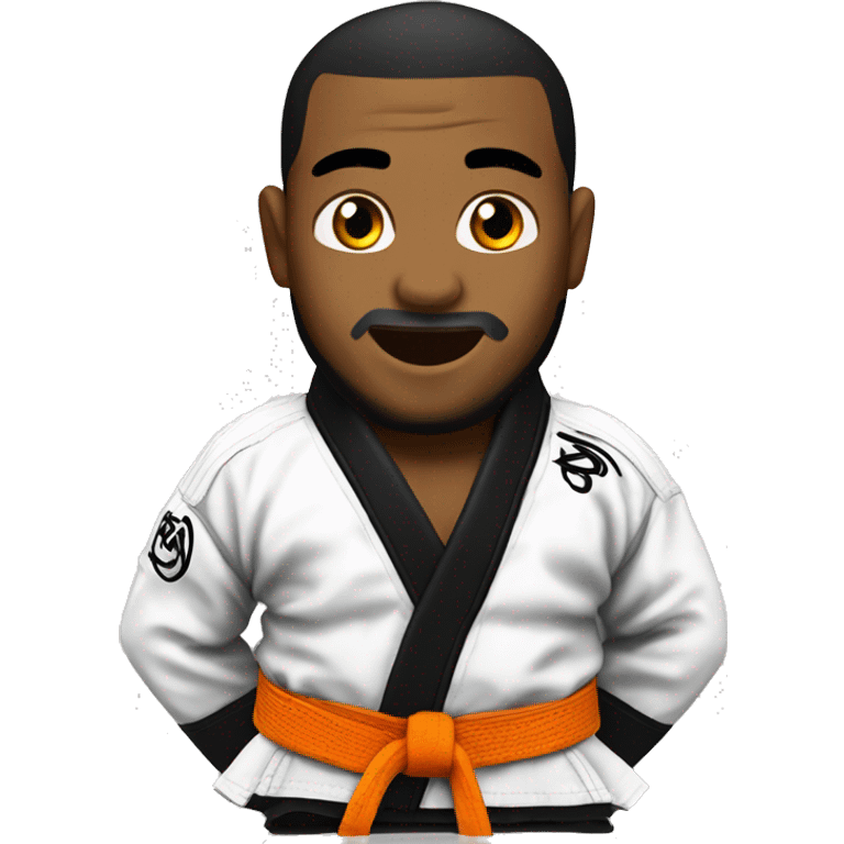 Black jiujitsu gi from Syndicate MMA emoji