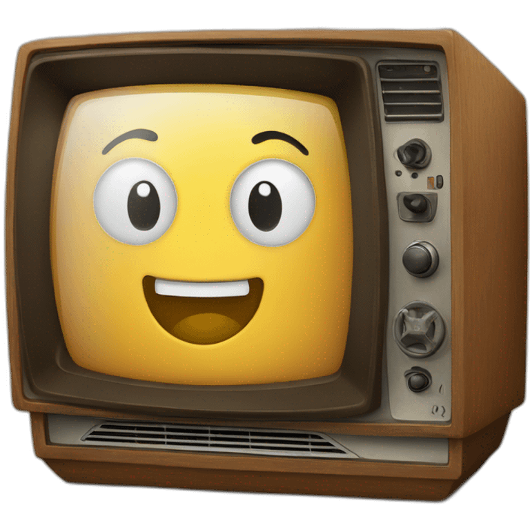 televisor antiguo emoji