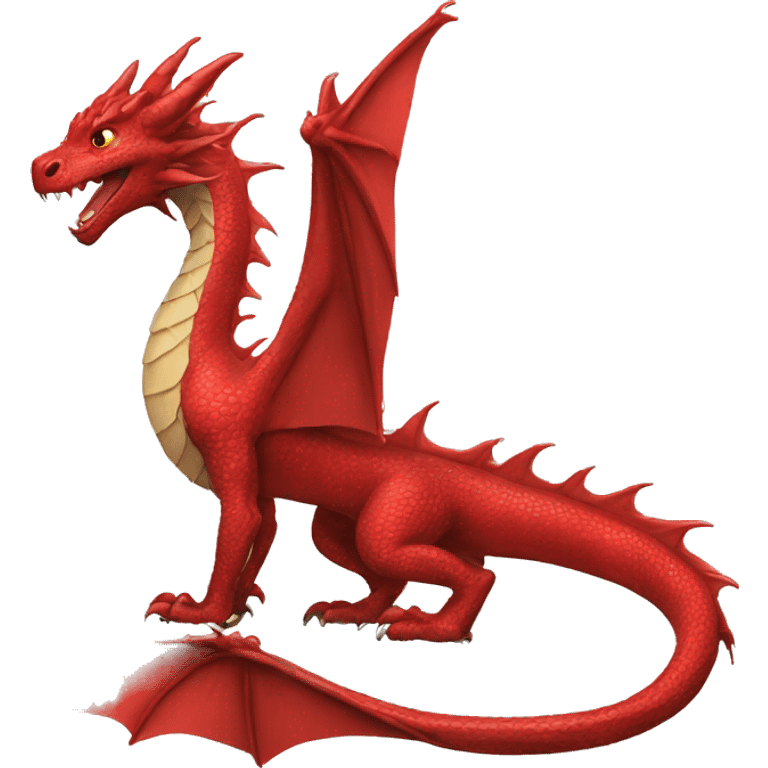 dragon red emoji