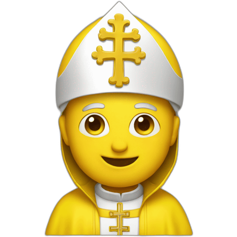 yellow pope emoji