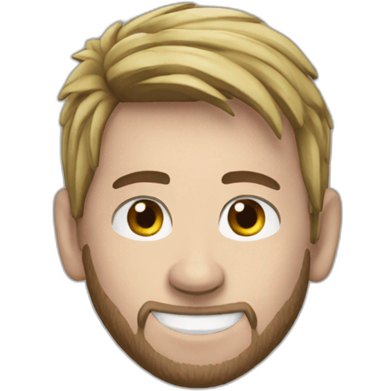 soccer king messi emoji