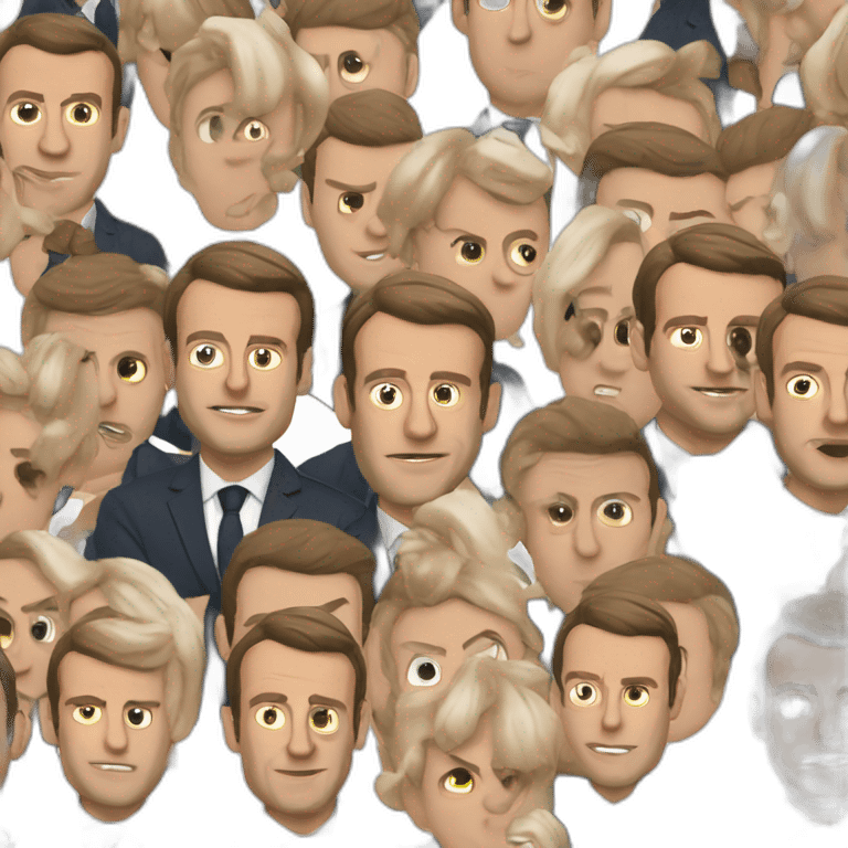 Emmanuel Macron emoji