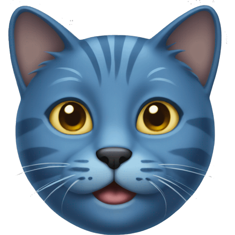 blue cat emoji