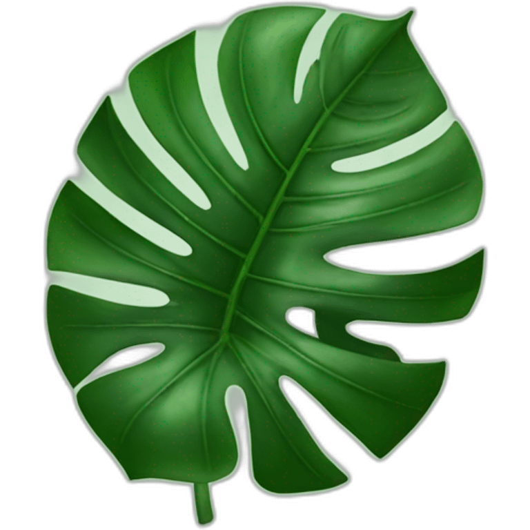 Monstera emoji