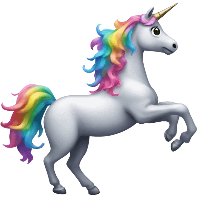 disco dancing unicorn emoji