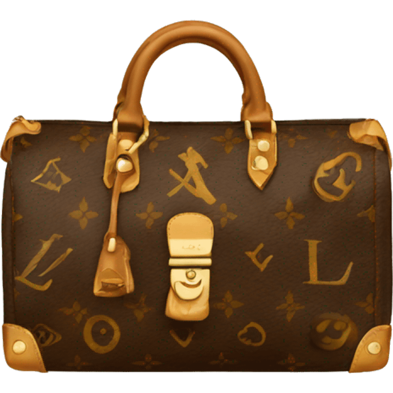 Bag lv  emoji