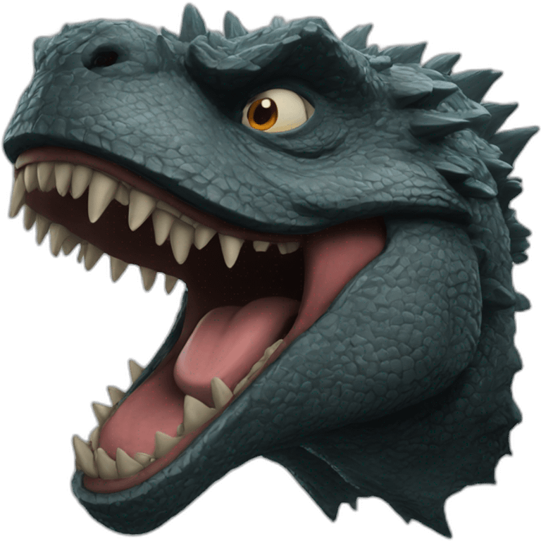 Face Godzilla movie 2019 emoji