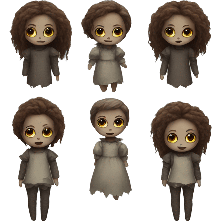 Creepy dolls emoji