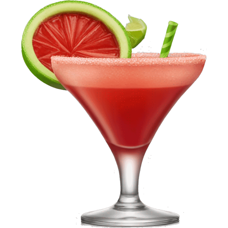 red Daiquiri cocktail emoji