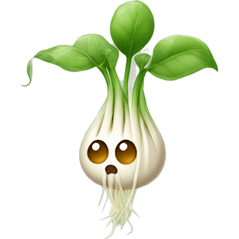 bean sprout emoji