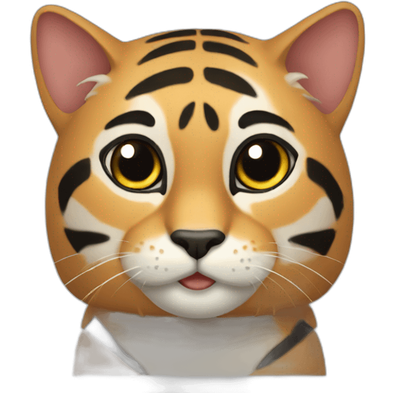 gato tigrado emoji