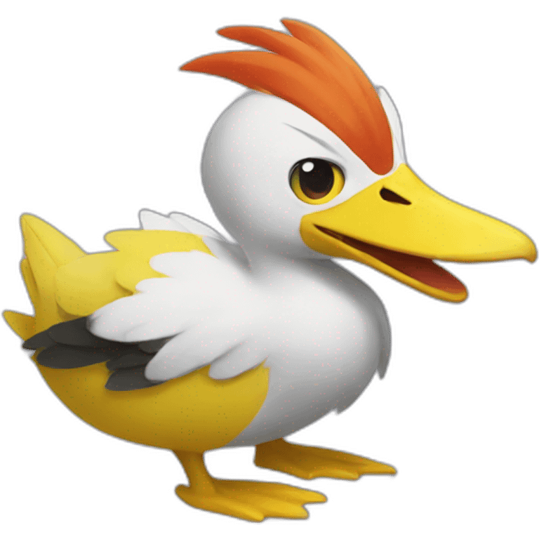 The pokemon Psychoduck emoji