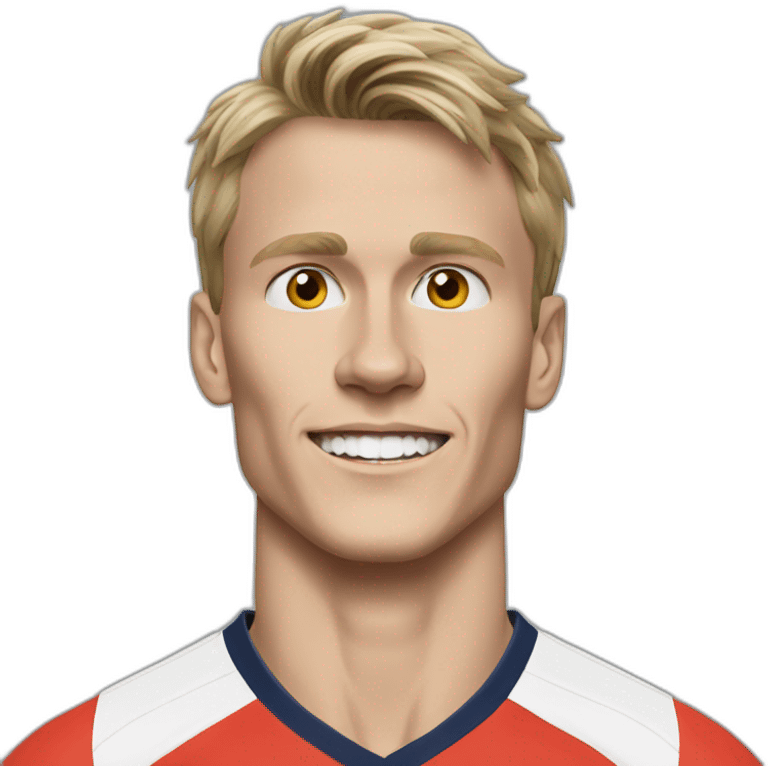 martin ødegaard running emoji