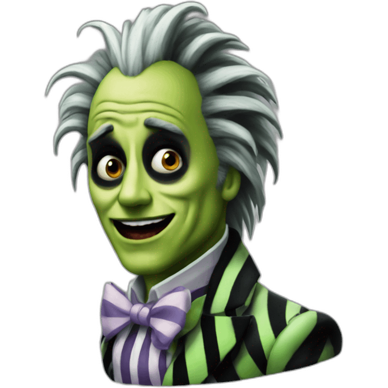 beetlejuice lester green emoji