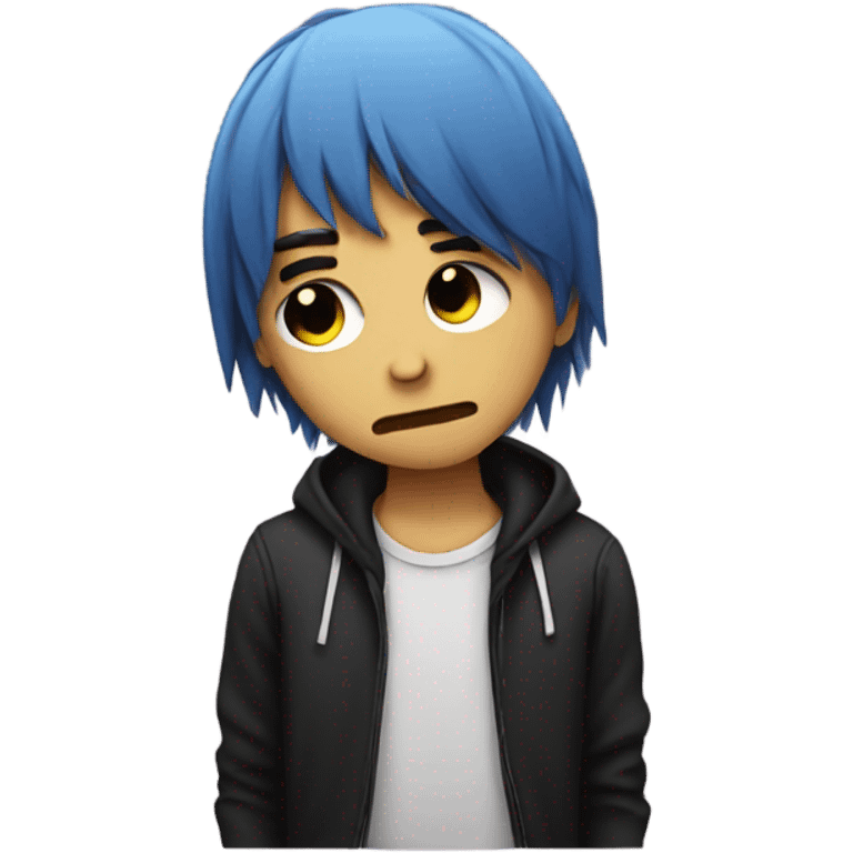 sad emo emoji