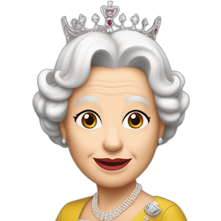 queen elizabeth emoji