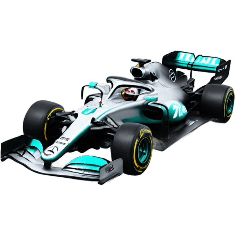 mercedes f1 w11 car emoji