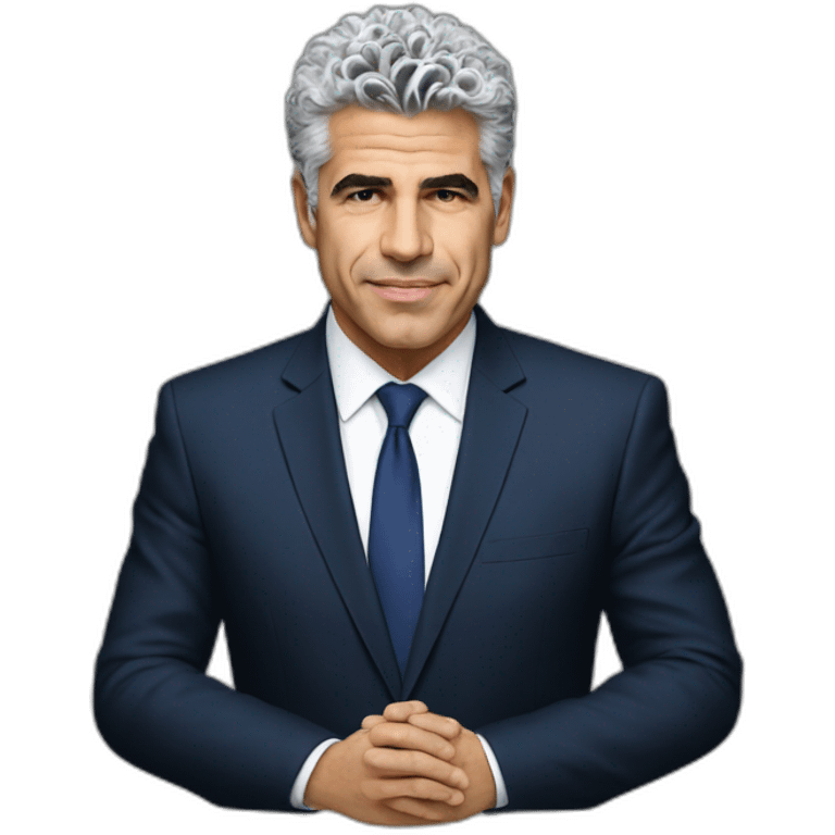 yair lapid emoji