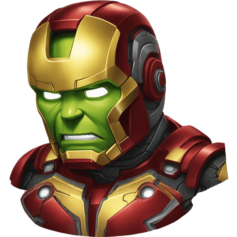 Ironman Hulk buster emoji