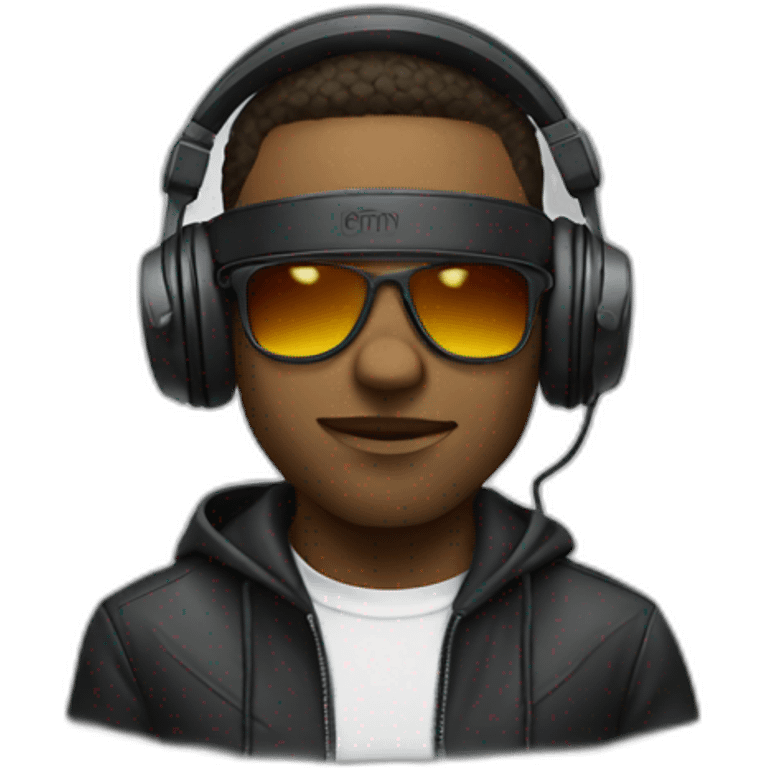 cool dj emoji