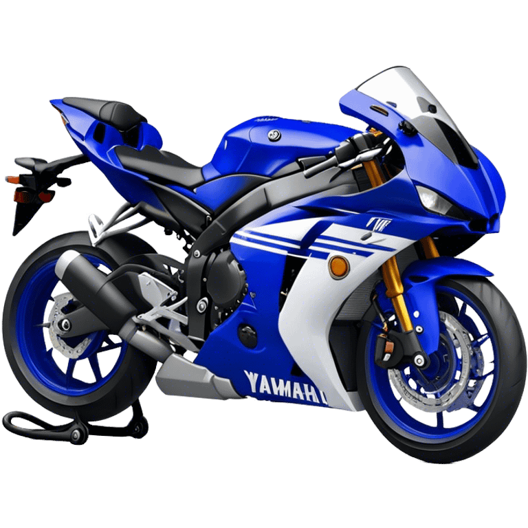 Yamaha YZF (Sportbike) - Yamaha YZF-R1 (Model Year: 2022) (Iconic colour: Blue) emoji