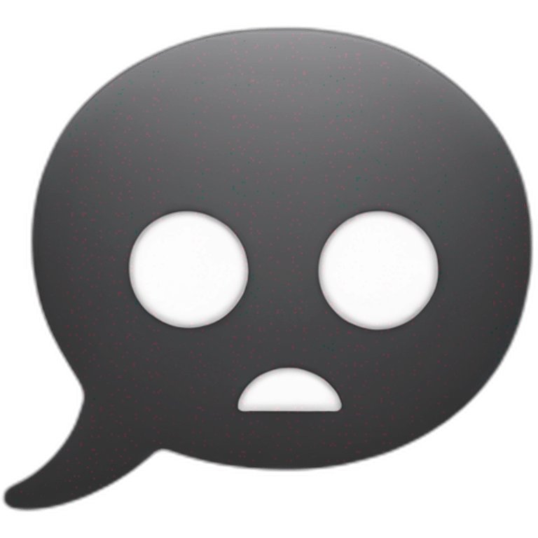 speech bubble emoji