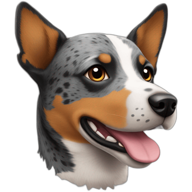 australian cattle dog emoji