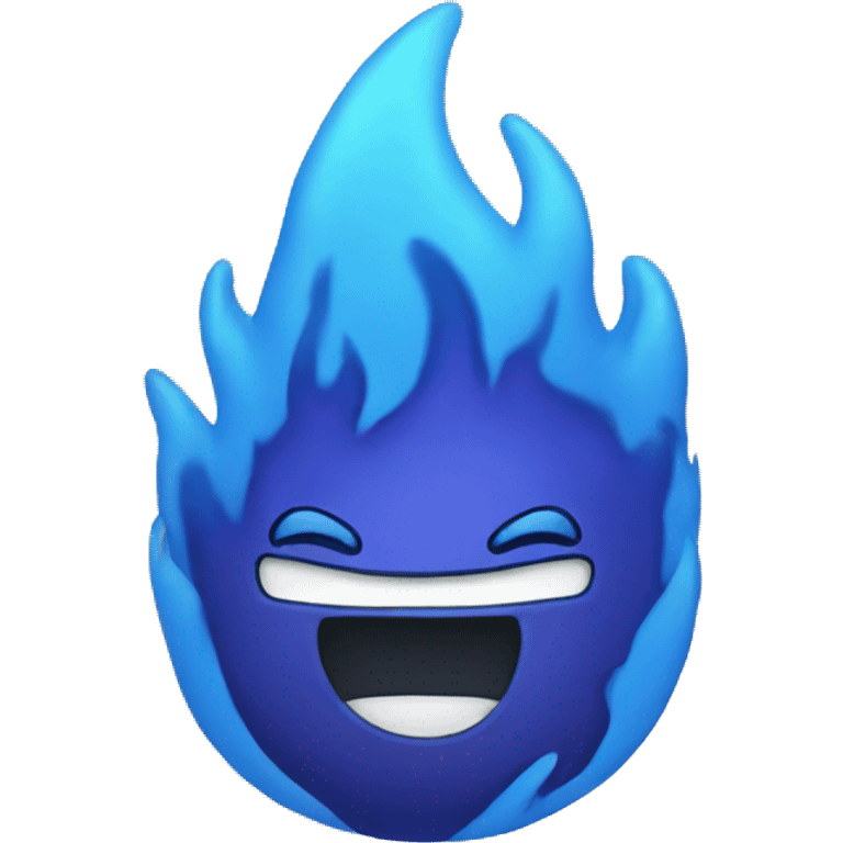 blue fire emoji