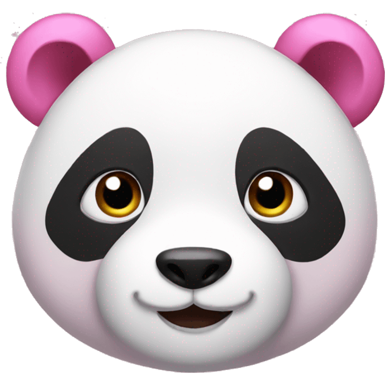 pink panda  emoji