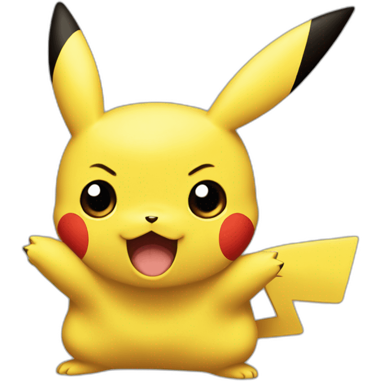 Pikachu qui pète emoji