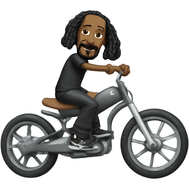 Snoop riding a surron  emoji