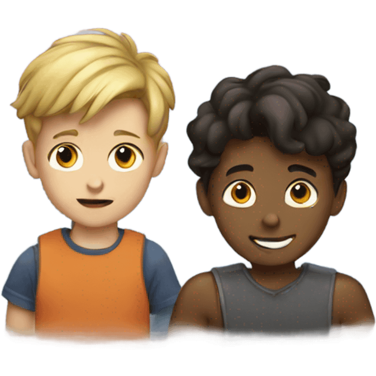 Two boys emoji