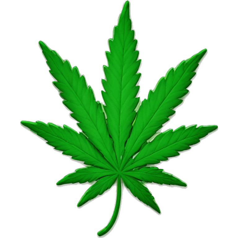 marijuana leaf emoji