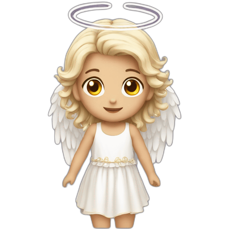 little Angel cute  emoji